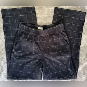 Marine Layer Re-Spun Plaid Pull-On Pants Small | Soft TENCEL™ Stretch ⚡️ EUC
